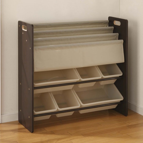 日本育児 おかたづけ大すき Book Toy 収納ボックス 本棚 おもちゃ収納 ブラウン すべての商品 日本育児公式オンラインショップ Ebaby Select