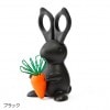 クオリー QUALY デスクバニーシザーズ&クリップホルダー ブラック 黒 はさみ ハサミ クリップホルダー ハサミホルダー|QUALY クオリー