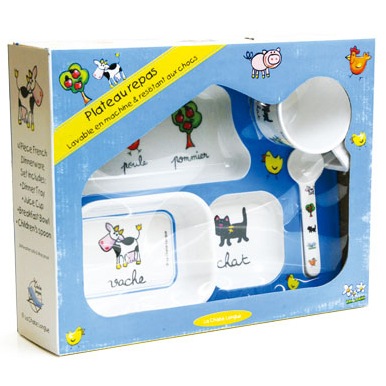 la chaise longue ラシェーズロング Set de 4pieces キッズランチ
