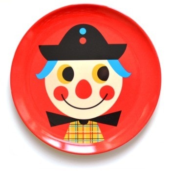 omm デザイン OMM-design メラミンプレート クラウン clown Ingela P