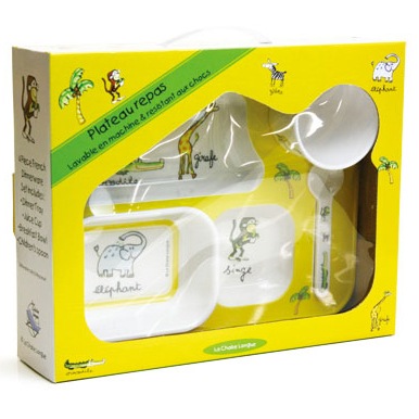 la chaise longue 饷 Set de 4pieces åץ졼ȥå ץ졼  ޥå ס 󥰥 