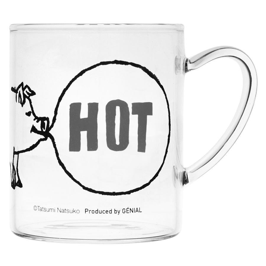 ĤߤʤĤ Tatsumi Natsuko Х֥륬 Ǯ饹 ޥ ޥå BUBBLE GUM Heat Resistant Glass Mug PIG ֥ 330ml