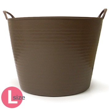 タブトラッグス TUBTRUGS L 38L Lサイズ コーヒー 茶 バケツ ケース