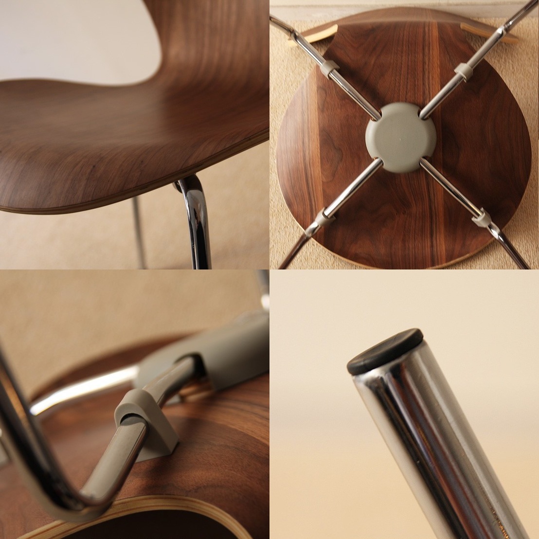 セブンチェア（アーム付き） col. オーク / アルネ・ヤコブセン