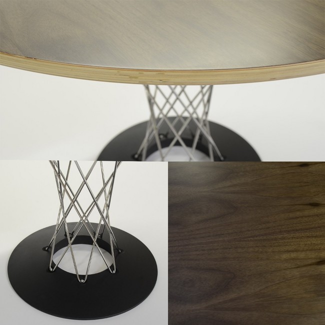 イサムノグチ サイクロンテーブル ダイニングテーブル ウォルナット