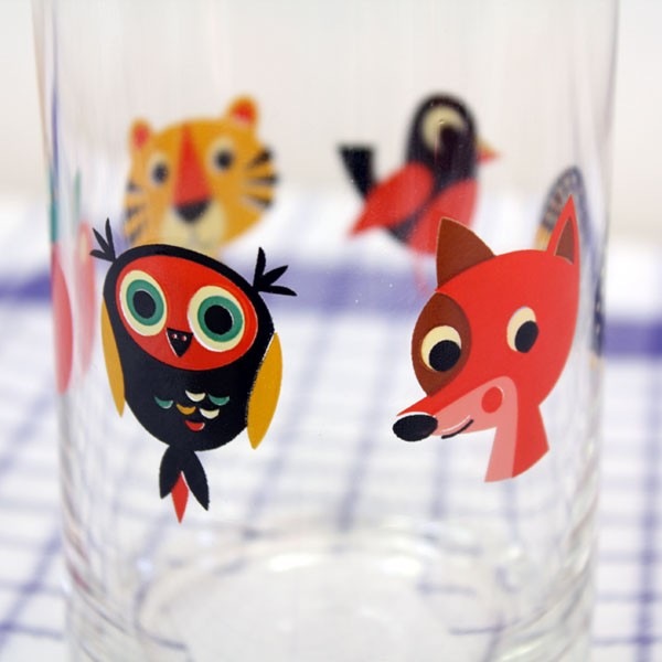 omm �ǥ����� OMM-design ���饹 ���å� Glass with animals �������� Tiger �Ȥ� Ingela P Arrhenius ���󥲥顦���ꥢ�˥��� ���� �̲�����
