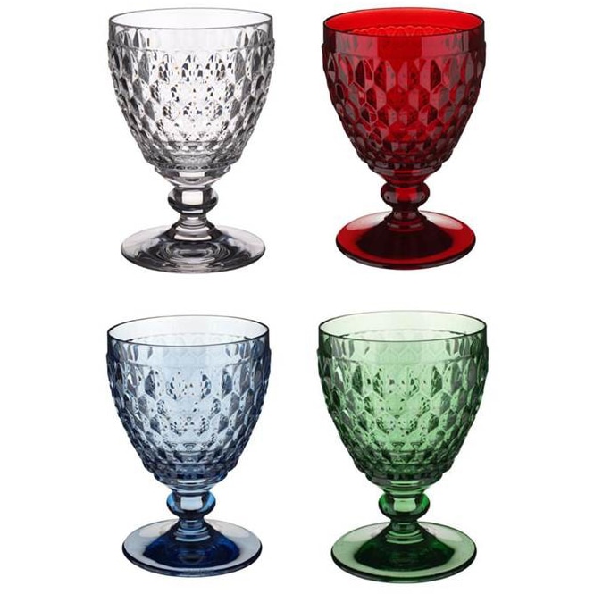 ビレロイ＆ボッホ ワイングラス Villeroy&Boch ボストン レッド