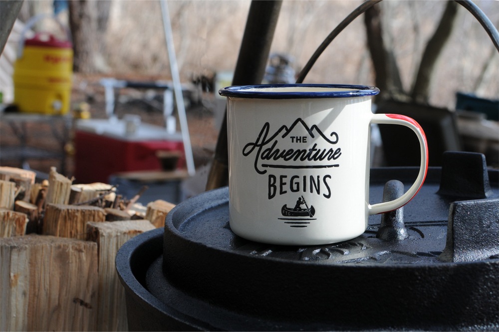 【レア】【2個セット】Gentlemen's Hardware エナメルカップ Adventure begins ホーロー マグカップ Gentlemen\u0027s Hardware Enamel Espresso Mug Set of 2