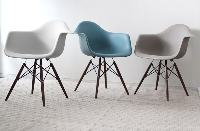 イームズ RAR シェルチェアー イス 椅子 Eames ライトグレー/NT イームズチェア Eames RAR 【アームシェルタイプ/完成品