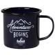 ������ȥ��󥺥ϡ��ɥ����� ���ʥ��ޥ� �ͥ��ӡ� �֥롼 Enamel Mug ���� �ۡ����� �ޥ����å� 300ml