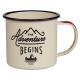 ������ȥ��󥺥ϡ��ɥ����� ���ʥ��ޥ� �ۥ磻�� Enamel Mug ���� �ۡ����� �ޥ����å� 300ml