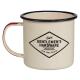 ������ȥ��󥺥ϡ��ɥ����� ���ʥ��ޥ� �ۥ磻�� Enamel Mug ���� �ۡ����� �ޥ����å� 300ml