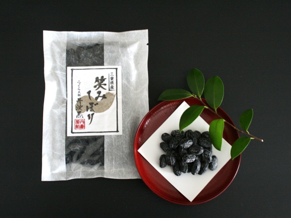 丹波黒豆しぼり甘納豆「笑みしぼり」 110g | 黒豆,黒豆しぼり あんこの