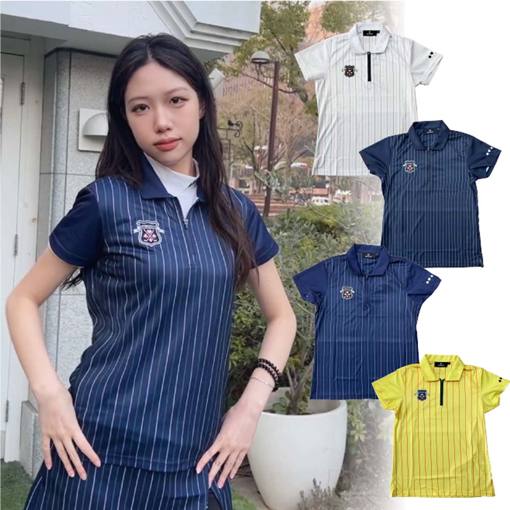 EARLS COURT ストライプポロシャツ GOLF,ポロシャツ | Earls Court