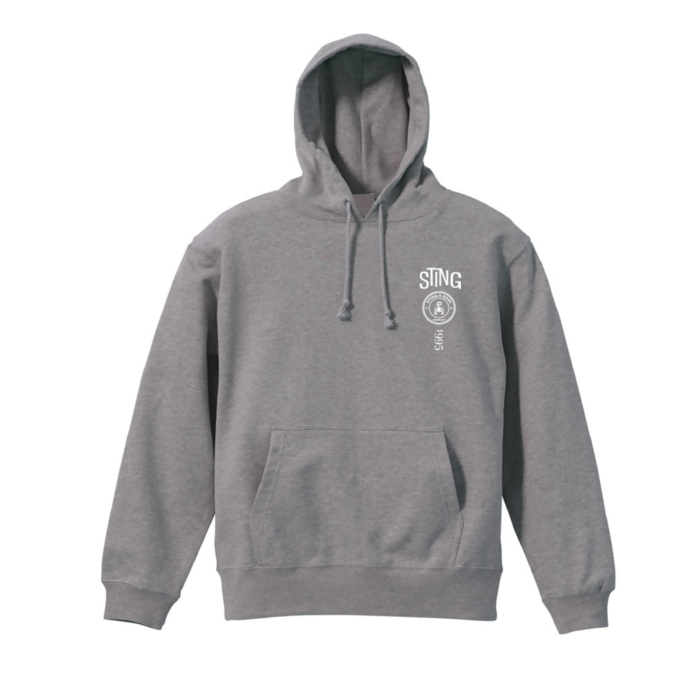 STING���/MIX LOGO HOODIE