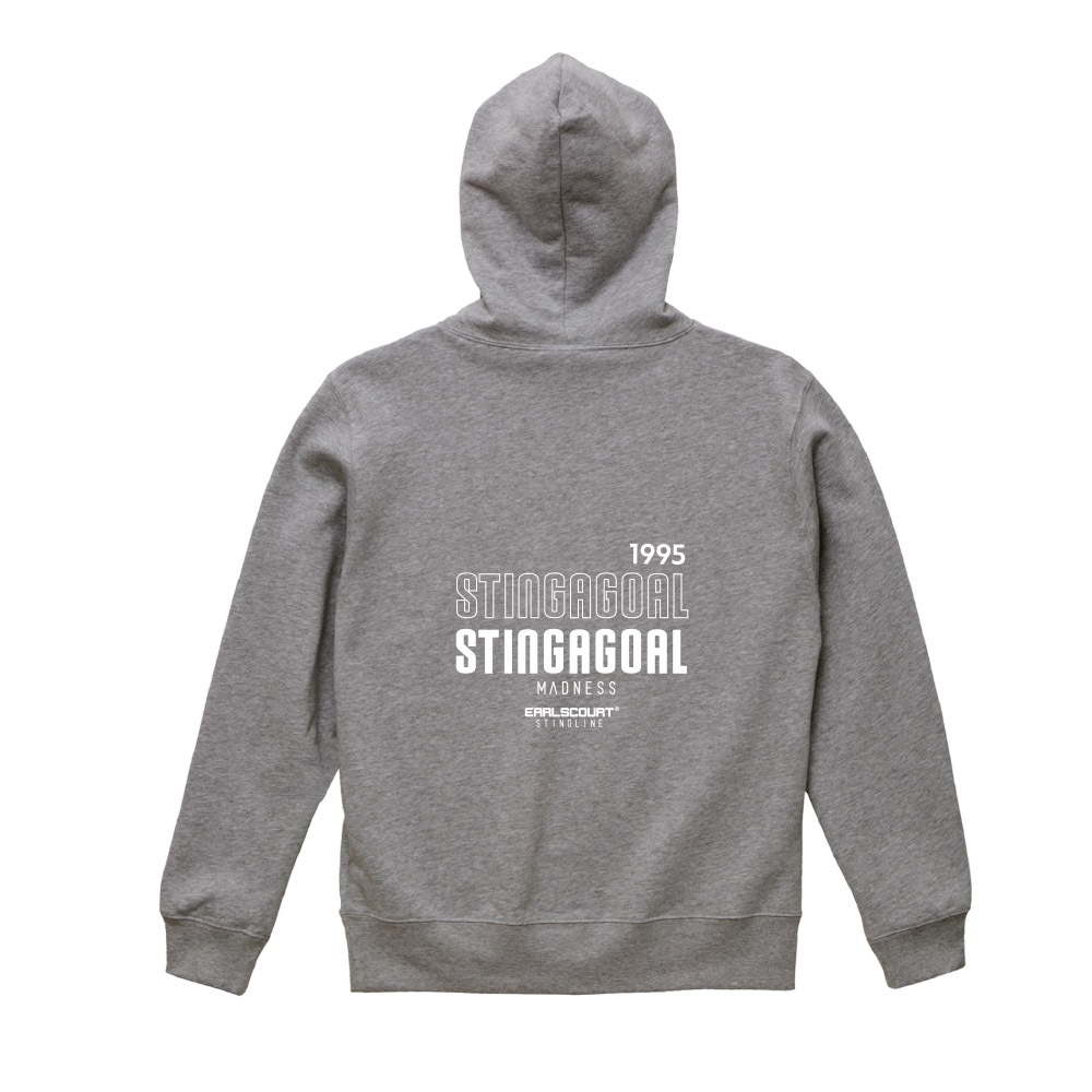 STING���/MIX LOGO HOODIE