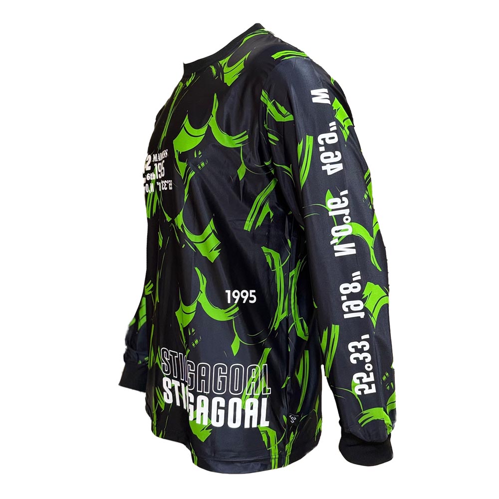 STING���/HEART BRUSH LS TOP