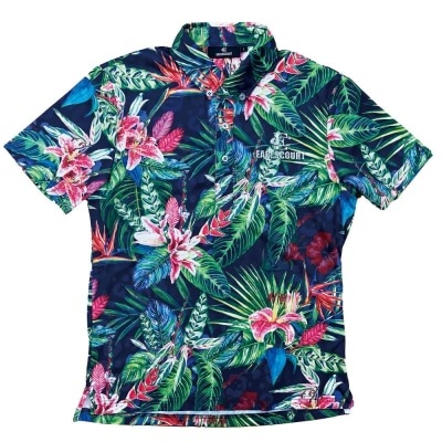 ECG GOLF���/FLOWER POLO