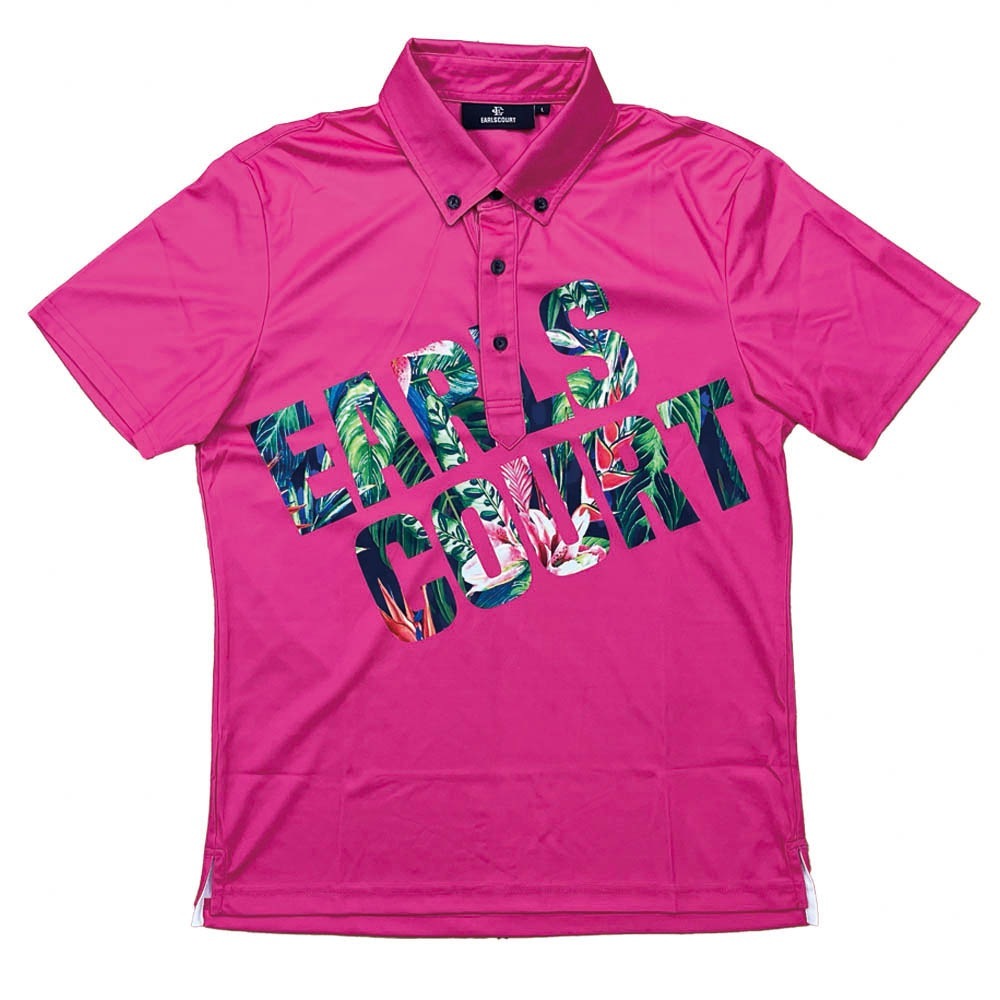 ECG GOLF���/FLOWER LOGO POLO