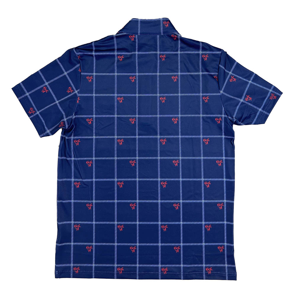 EC ROYALE CHECK DOT MOCK NAVY