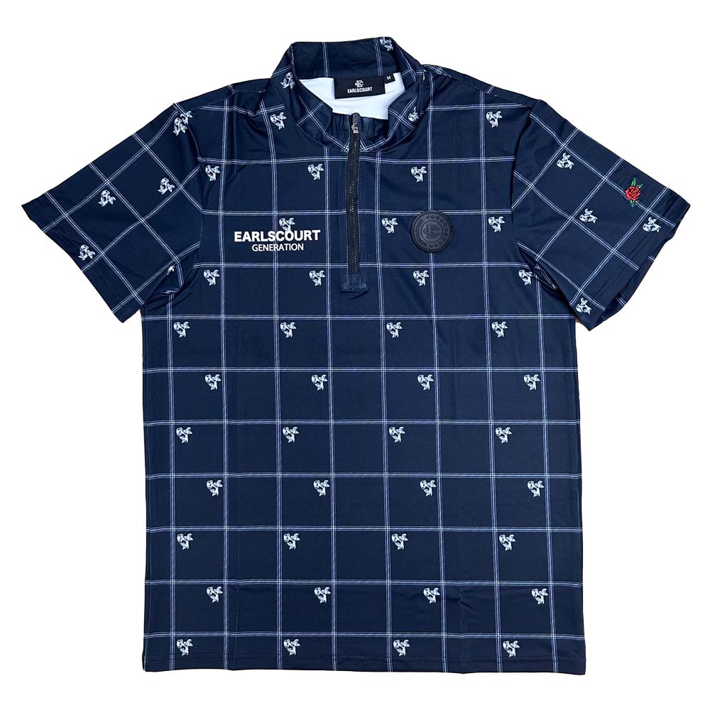 EC ROYALE CHECK DOT MOCK BLACK