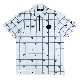 EC ROYALE CHECK DOT MOCK WHITE