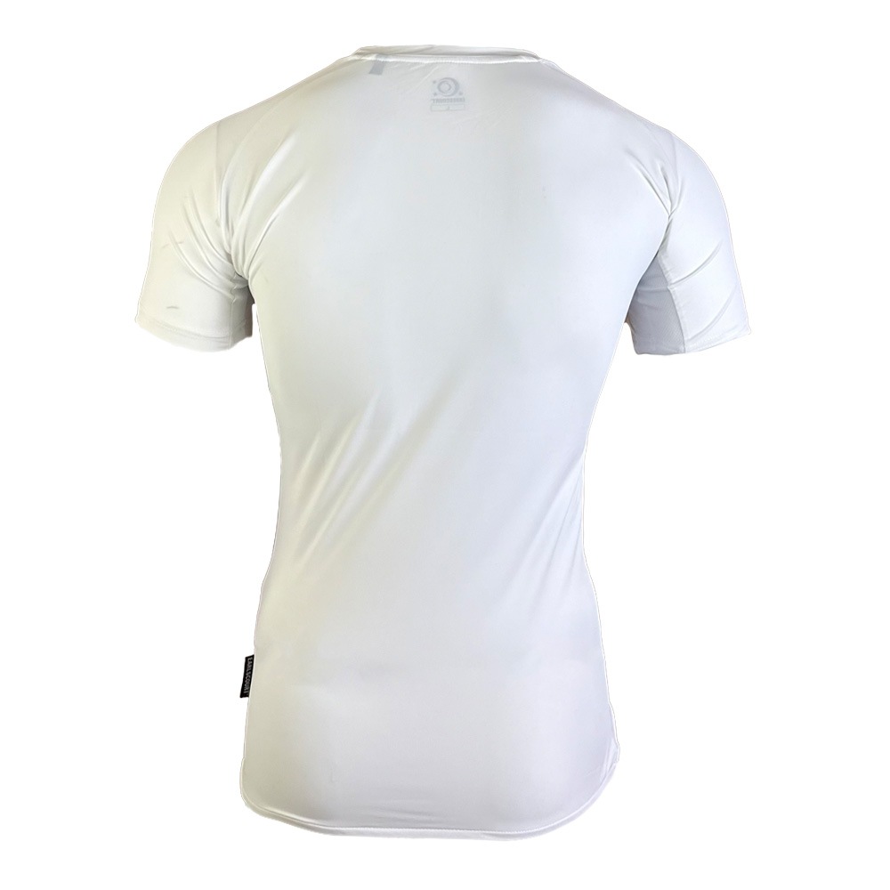 FROZ-FABRIC���/ICE CREW-NECK SS TOP