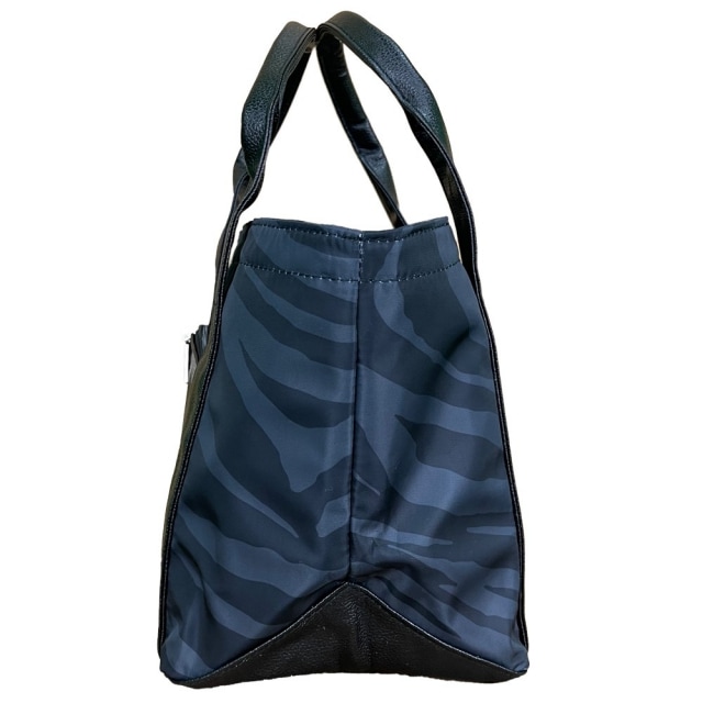 EC ZEBRA TOTE BLACK
