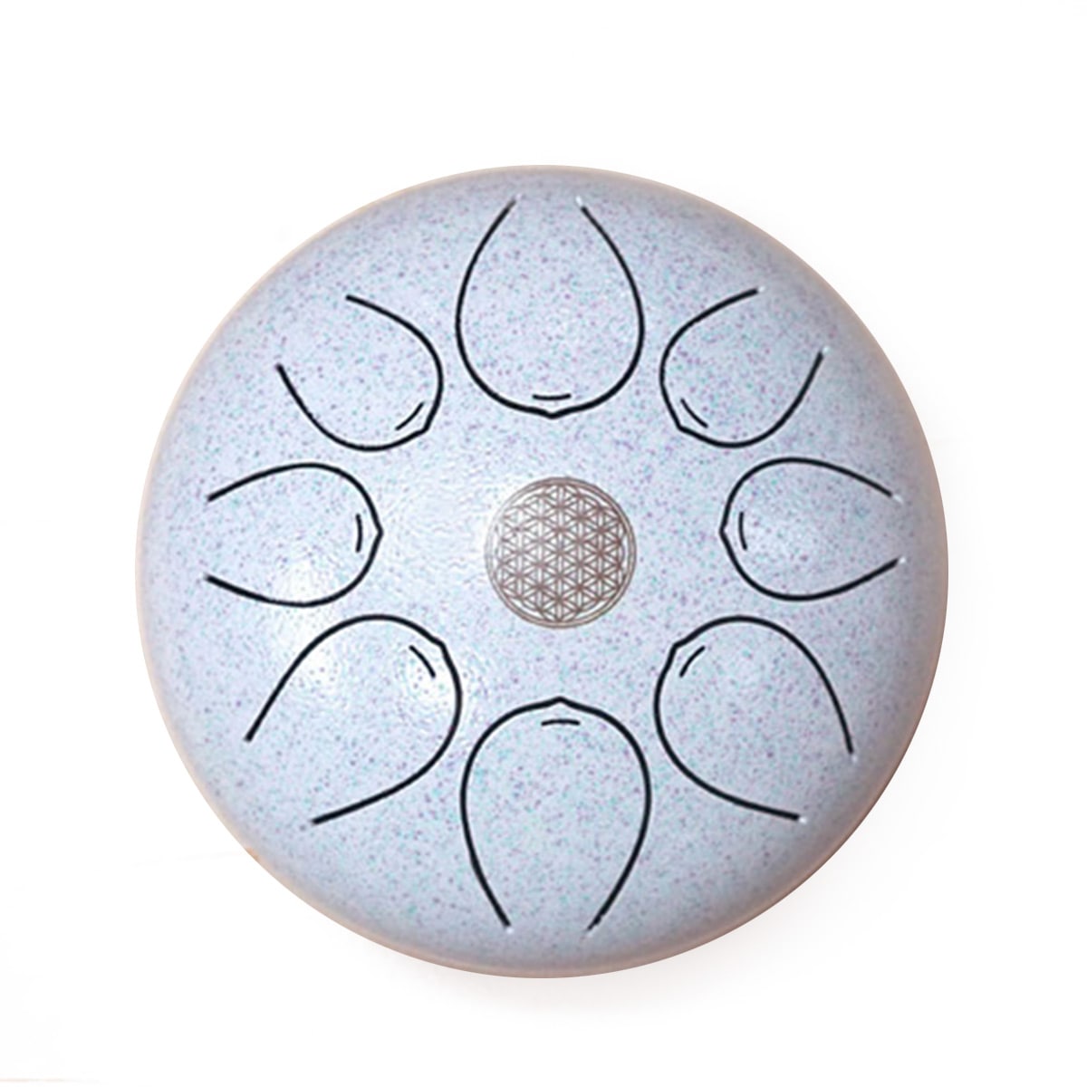 ヒーリングドラム(フラワーオブライフマーク入り) サイズ：小