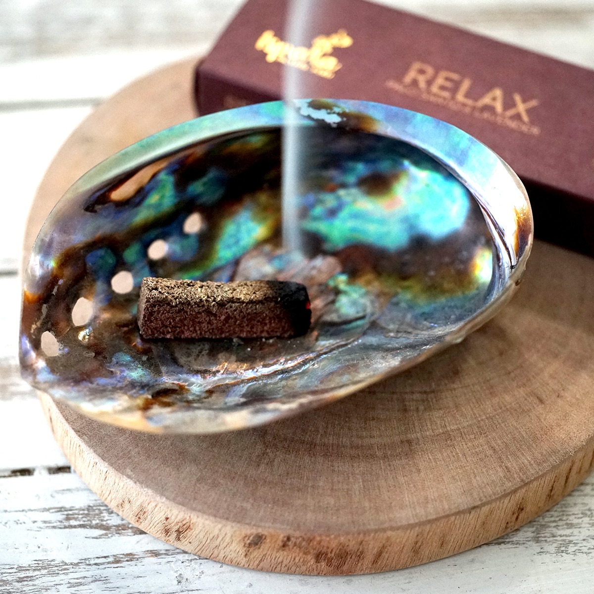 �ѥ�����ȡ���٥����������ڥ��å����ۣ������ꡡIspalla - Relax (Palo Santo & Lavender) Incense Tablets