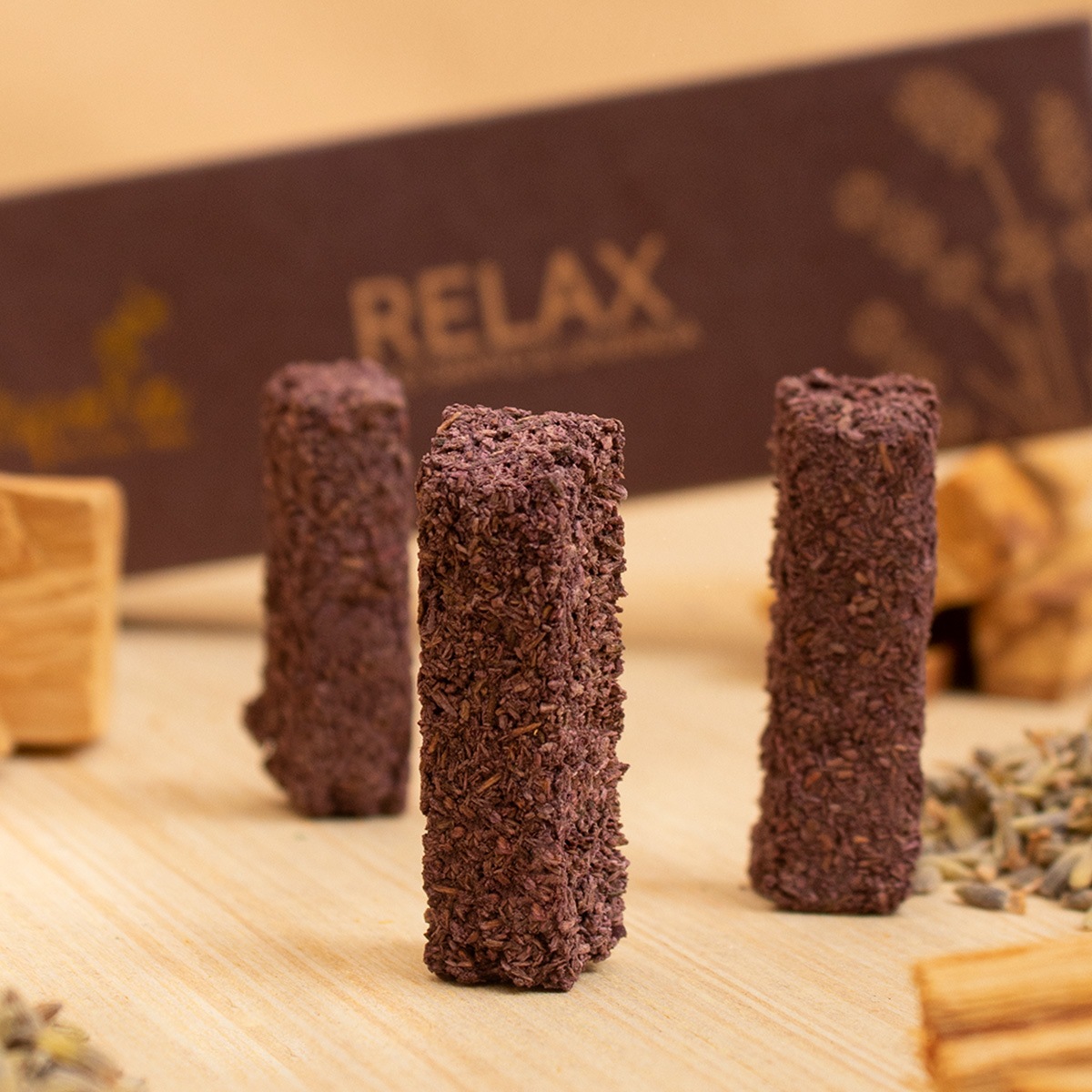 �ѥ�����ȡ���٥����������ڥ��å����ۣ������ꡡIspalla - Relax (Palo Santo & Lavender) Incense Tablets