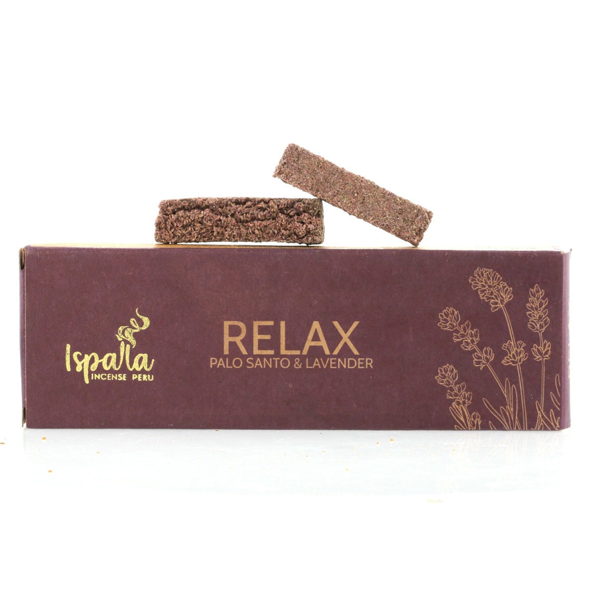 �ѥ�����ȡ���٥����������ڥ��å����ۣ������ꡡIspalla - Relax (Palo Santo & Lavender) Incense Tablets