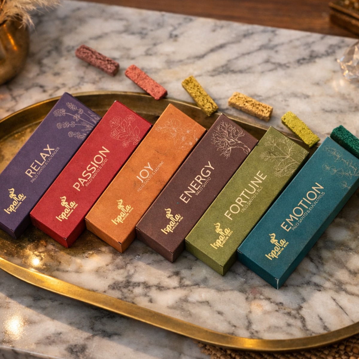 �ѥ�����ȡ�����ڥ��ʥ��������ϡۣ������ꡡIspalla - Energy (Palo Santo) Incense Tablets