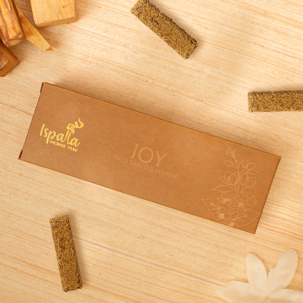 �ѥ�����ȡ����㥹�ߥ󡡤���ڥ��祤����ӡۣ������ꡡIspalla - Joy (Palo Santo & Jasmine) Incense Tablets