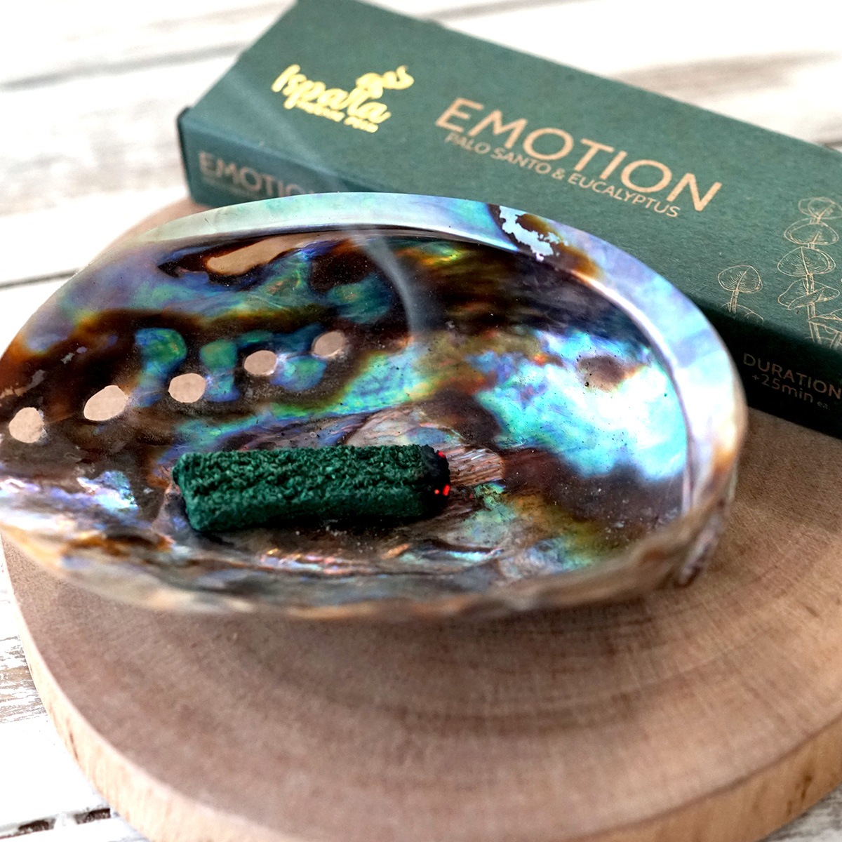 �ѥ�����ȡ��桼���ꡡ����ڥ��⡼����󡦴���ۣ������ꡡIspalla - Emotion (Palo Santo & Eucalyptus) Incense Tablets