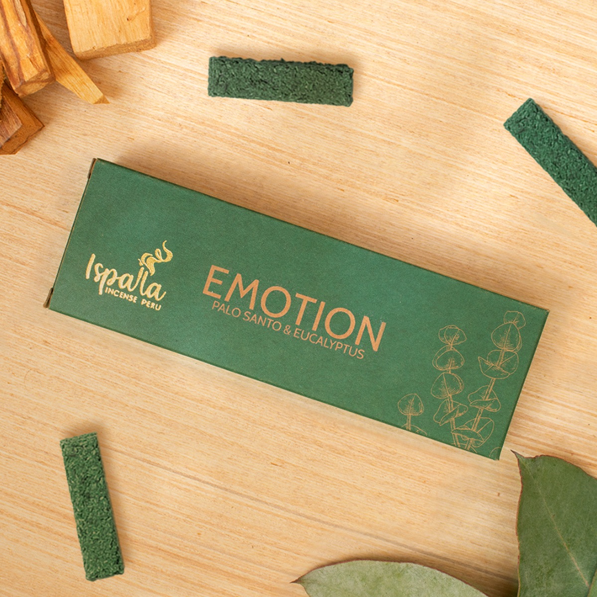 �ѥ�����ȡ��桼���ꡡ����ڥ��⡼����󡦴���ۣ������ꡡIspalla - Emotion (Palo Santo & Eucalyptus) Incense Tablets