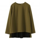 CLANE /  BACK PLEAT LAYER TOPS