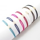 ����ѥ������֥����� Infinity HOPE Cord Bracelet w/Diamond