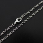 ����ѥ������֥����� Silver Azuki Chain 2.2mm Hook - Shiny 45cm