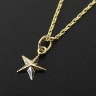 ����ѥ������֥����� Small Star Charm Necklace Set - K18Yellow Gold