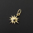 ����ѥ������֥����� Small Sun Charm - K18Yellow Gold