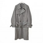 Name. ͡  C/N PLAID TRENCH COAT