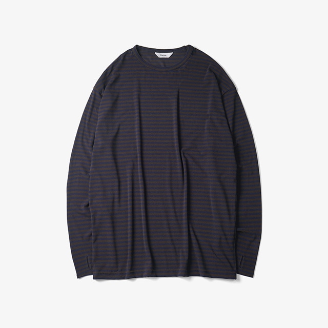 【INSCRIRE】 22SS BORDER LONG SLEEVE TEE Name. / BORDER LONG SLEEVE TEE|アーストライブ