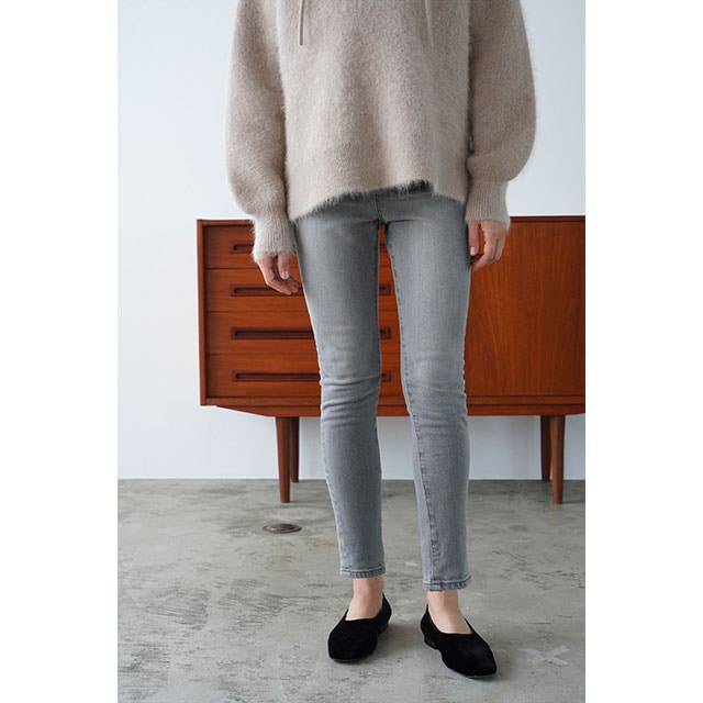 CLANE J/W STRETCH SLIM DENIM PANTS