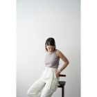 CLANE /  W FACE KNIT TANK TOPS