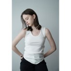 CLANE / ����� U NECK RIB TANK TOPS