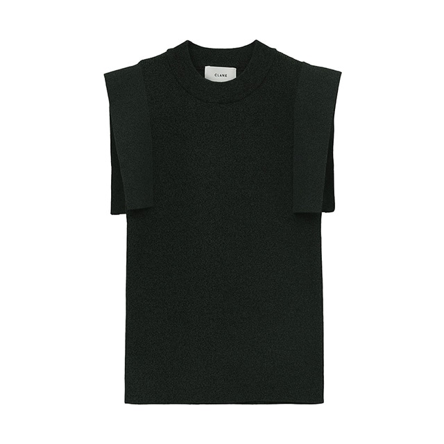 クラネ SQUARE SLEEVE KNIT TOPS CLANE ニット セーター 「CLANE/クラネ」SQUARE SLEEVE KNIT