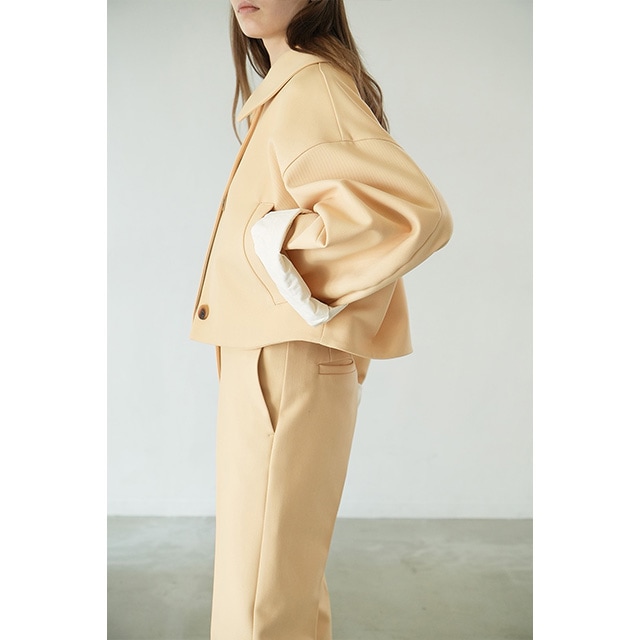 CLANE BULKY SLEEVE CROPPED JACKET サイズ２ CLANE(クラネ) BULKY SLEEVE CROPPED JACKET - COLDBECK ONLINE