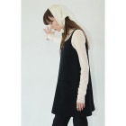 CLANE / ����� SHEER MESH CREW NECK TOPS