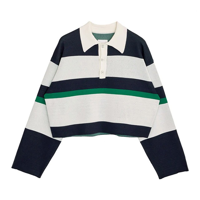 NOUNLESS / ナウンレス MINI RUGGER KNIT SHIRTS｜アーストライブ